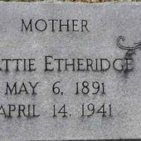 Mattie ETHERIDGE